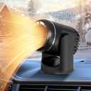 Car Heater, 12V Portable Car Heater, Heating & Cooling Fast Heating for Car Windshield Defogger Defroster, Plug-in Cigaerte Lighter