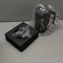 Electric Tea Kettle, INTASTING Glass Electric Kettle with tea Infuser and Precise knob temperature control, 1200W Fast Heating, BPA-Free, Easy to Clean, for Tea and coffee, 1 Liter (Dark Gray)