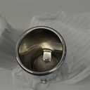 Pack of 2 Exhaust tips - to Fit 1.5 to 2 Inch Exhaust Tail Pipe Diameter- Stainless Steel to give Chrome Effect - Car Muffler Tips