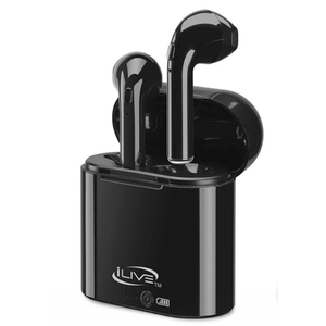 iLive True Wireless Bluetooth Earbuds in Black