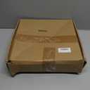 Christmas Placemats Set of 6 Round Greenery Place Mats Xmas Circular Artificial Wreath Dining Table Decor Winter Fake Plants Branches Mats for Kitchen Accessories (Norfolk and Powder Snow)