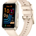 Fitness Tracker- Smart Watches for Women Men with 24/7 Heart Rate Monitor Blood Oxygen Sleep Tracker, Waterproof Fitness Watch, Activity Smartwatch for Android iPhone, Calorie Distance Pedometer, Gift (Yellow)
