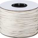 VitalCozy 1/4" Cotton Piping Cord 6 mm Natural Cording for Sewing Piping for Pillows and Other Soft Welt Applications (200 Yds)
