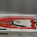 Cheerwing 25" RC Brushless 30 MPH High Speed Boat Large Racing Remote Control Boat for Adults and Kids (Red)