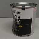 Rust-Oleum 369383 Advanced Dry Door & Trim Paint, Quart, Satin Black