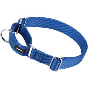 Hyhug Martingale Collar for Dogs Extra Large Blue |Escape - Proof Heavy Duty Nylon Durable No Pull, Ideal for Training & Daily Walks