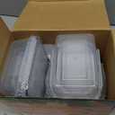 40 PCS Food Storage Containers with Lids Airtight (20 Containers & 20 Lids), 100% Leakproof Meal Prep Container Set for Kitchen Storage, BPA-free, PVC-free Reusable Plastic, Microwave/Dishwasher Safe, Large