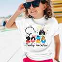 Family Vacation Shirts 2026 Family Matching Outfits Magical Tshirt for Family Cruise Trip Clothes Summer Travel Tops (White)