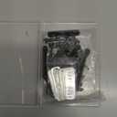 PH PandaHall 16pcs Metal Labels Rectangle Blank Stamping Tags Metal Engraved Plates for Handmade Purse Bag Backpack Hat Shoes DIY Craft Memorial Art Sewing Items, Gunmetal, 1.87x0.37inch