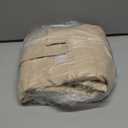 RYB HOME Room Darkening Blinds for French Door, Privacy Window Curtains Thermal Insulate Covering for Patio/Glass/Front Door, 26 inch x 80 inches, Beige, 1 Panel