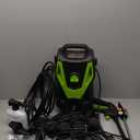 Electric Pressure Washer 4800 PSI 3.0 GPM High Power Washer with Anti-Tipping, 35FT Power Cord, Cleaning Machine with Foam Cannon for Cars Fences Driveways Patios Home Cleaning Green