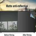 Anti Glare Screen Protector for 43 Inches TV, Matte Film Anti Blue Light Protectors Relieve Screen Filter Relieve Eye Fatigue for LCD, LED, OLED & QLED 4K HDTV