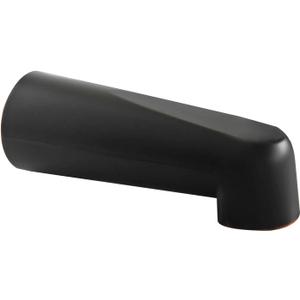 SENTO Slip On Oil Bronze Universal Heavy Durable Metal Bathroom Tub Spout Without Diverter, Heavy Duty Metal Bathtub Faucet Without Shower Diverter - 7 Inches 1/2" Copper Pipe, Oil-Rubbed Bronze