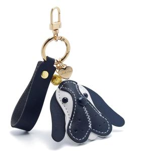 Dog Head Keychain, Puppy Keychain for Women Fashion Accessory Bag Charm Key Charm