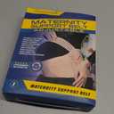 ChongErfei Maternity Belt Pregnancy Belly Band 3 in 1 Maternity Support Belt for Pregnant Back/Pelvic/Hip Pain, Maternity Band Belly Support for Pregnancy (Black, XL) (XL:Fit Ab 46"-57.2)