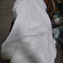 Sofa Cover for 3 Cushion Couch, Sectional Couch Cover Washable, Geometrical Jacquard Futon Couch Covers Protector for Dog, Decorative Sofa Covers with Tassels, Large, 71"x102", White