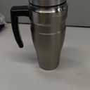 THERMOS Stainless King Vacuum-Insulated Travel Mug with Handle - 16oz, Matte Steel - Thermos Tumbler for Hot & Cold Drinks - Leak-Proof & Sweat-Proof Stainless Steel Coffee Mug with Lid for Commuting