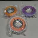 AMOLEN Silk PLA Filament 1.75mm, Triple Colors 3D Printer Filament Bundle, Shiny 3D Printer Filament Dimensional Accuracy +/- 0.02mm, Silk PLA Filament Fits for Most FDM 3D Printers, 200g X 4 Pack (Triple Black Blue Purple/Blue Green Purple/Purple+blue Green+burnt Orange)