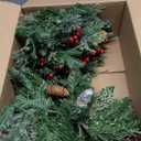 2 Pack 24 Inch Lighted Outdoor Christmas Tree with Lights, Battery Operated Pre-lit Pathway Urn Filler, Christmas Porch Decorations for Home, Porch & Yard