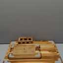 3 Pack Teak Wood Cutting Board Set for Kitchen Charcuterie Board Serving Heavy Duty Non Toxic Slip Over Sink Solid Thick Haus Wooden Chopping Board Large Big Small Meat Best Kitchen Essential Gift (Multi-Size Set | 3 Pack with Holder)