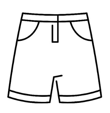 Shorts Casual Elastic Waist Drawstring Lightweight Summer Beach Shorts Size 140