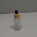 24 Pack Clear Frosted Boston Round Essential Oils Aromatherapy Glass Bottles Jar With Black Bamboo Eye dropper cap, 1oz