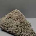 OLANLY Bathroom Runner Rugs 44x24, Soft Absorbent Chenille Bath Rugs, Rubber Backing Quick Dry, Machine Washable Long Bath Mats for Bathroom Floor, Tub and Shower, Home Decor Accessories, Warm Taupe