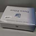 Luxury Canadian White Goose Down Pillow - 900+ Fill Power, 800 Thread Count Cotton Shell, Soft Down Pillows for Sleeping, Hotel Collection Pillow for Neck Pain Relief (1 Pack,Queen(20"x30"))