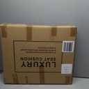 Coverado Car Seat Covers Full Set, 5 Seats Leather Seat Covers for Cars, Waterproof Front and Rear Car Seat Protectors Cushions Universal Fit Most Vehicles (Black)