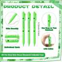 Fullhawl 50 Sets St Patricks Day Gifts for Coworkers Shamrock Ballpoint Pens with Irish Blessing Notebook Thank You Tags Irish Party Favors School Gifts for Staff Teacher Coworker