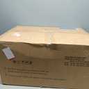 Wide Stadium Seats with Back Support for Bleachers, 2 Pack Bleacher Seat with 5" Thick Comfy Padded Cushion, 6 Adjustable Angle & Cup Holder, Portable Stadium Chair for Sport Events