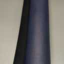 ACCUMTEK Ultra Thin Bath Mat, Upgrade Backing Non Slip Thin Bath Mats Fit Under Door, Quick Dry Ultra Absorbent Bathroom Rugs, Machine Washable Bath Rugs for Bathroom, Bathtub, Navy Blue/Solid/36 x24