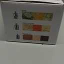 Cambom Rotary Cheese Grater Hand Crank Cheese Shredder for Fresh Cheese, Vegetable, Nuts,Non-slip Suction Base, Free Cleaning Brush Three Blades, White