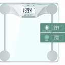 NUTRI FIT Digital Body Weight Bathroom Scale BMI, Accurate Weight Measurements Scale,Large Backlight Display and Step-On Technology,400 Pounds