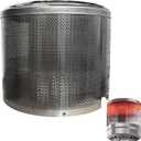 Patio Heater Main Burner Net Emitter Screen Outdoor Heater Replacement Parts 10 3/4"Diameter Stainless Steel Safety Heating Net Fittings Applied to Most Gas Patio Heater