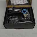All Metal Bathtub Faucet with Sprayer 10 Settings, Tub Spout with Diverter Chrome
