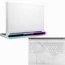 IMMOENUC Laptop Case Set for 2025 Legion Pro 7i / 7 Gen 10 Intel/AMD 16" Scratch-Resistant & Drop-Resistant Hard Shell Frosted Transparent Protective Cover + Keyboard Cover