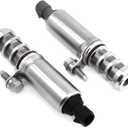 2 PCS Intake & Exhaust Camshaft Position Actuator Solenoid Valve Kit, Intake Exhaust Solenoid Replaces 12655420 12655421, Compatible with Cobalt Malibu HHR 2.0L/2.2L/2.4L