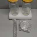 MCleanPin Glass Cups with Bamboo Lids and Straws,24oz Glass Tumbler with Handles,2Pack Mason Jar with Lids and Straw Wide Mouth, Reusable Smoothies Cups, Iced Coffee Cups, Drinking Jars Travel Mugs