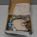 KorViSHOW Merrmaid Starfish Flower Headband Boho Seashell Crown Headpiece Sea Star Sea Shell Pearl Beach Hair Accessories