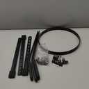 Conga Drum Stand | Adjustable Height Basket Stand for Performance/Practice/Travel | Secure Grip Iron Construction | Secure Locking for Drums Under 27cm