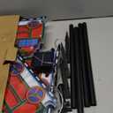 Solar Christmas Decorations with Led Lights, Solar Landscape Pathway Stakes Lights, Outdoor Christmas Decor for Garden, Yard, Porch (Train & Santa)