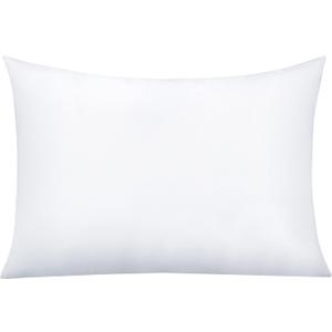 Amazon Basics Down Alternative Bed Pillow, Medium Density for Back and Side Sleepers, Queen - 1 Pillow, White, 30 in L x 20 in W