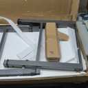 48 "Adjustable Workbench with Power Outlet, Heavy Duty 2000 LBS Load Capacity Hardwood Workbench Suitable for Workshop, Office, Garage, Home