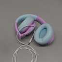 iClever BTH26 Active Noise Cancelling Headphones for Kids, 60H Play Time, Safe Volume 80dBA, Type C Fast Charging, Bluetooth5.4, Kids Bluetooth Headphones with Mic AUX Cord for iPad Airplane, Purple