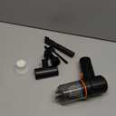 KMM Handheld Car Vacuum Cleaner, 9000PA Vacuum Cleaner & Air Duster, 120W High Power Vacuum Portable Cordless, Hand Held Vacuum Rechargeable with Multi-Nozzles & LED Light for Home, Car, Office (Black & Orange)