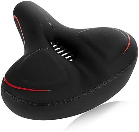 UNbit Bike Seat Oversized Bike Seat for Men Women Comfort, Bicycle Seat Replacement with Wide Cushion, for Bikes Bicycle