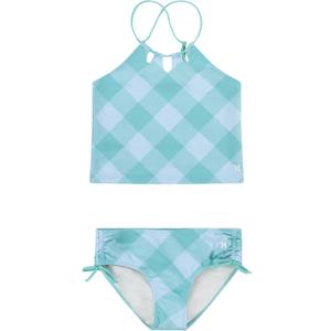 Hurley Girls Tankini 2-Piece Swimsuit (14, Tropical Turquoise)