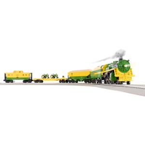 Lionel John Deere Freight LionChief 5.0 Electric O Gauge Train Set with Bluetooth & Remote