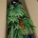 Palm Trees for Outside Patio Decor, 8FT 300LED Lighting Artificial Palm Tree with Coconuts, Outdoor Pool Tropical Decorations for Home Party Hawaiian Jungle Christmas Nativity Beach Garden Park